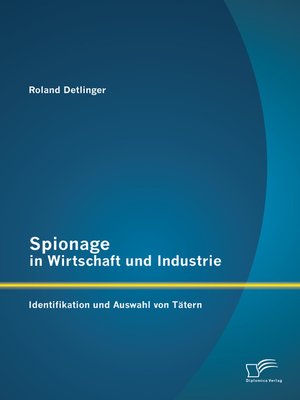 cover image of Spionage in Wirtschaft und Industrie
